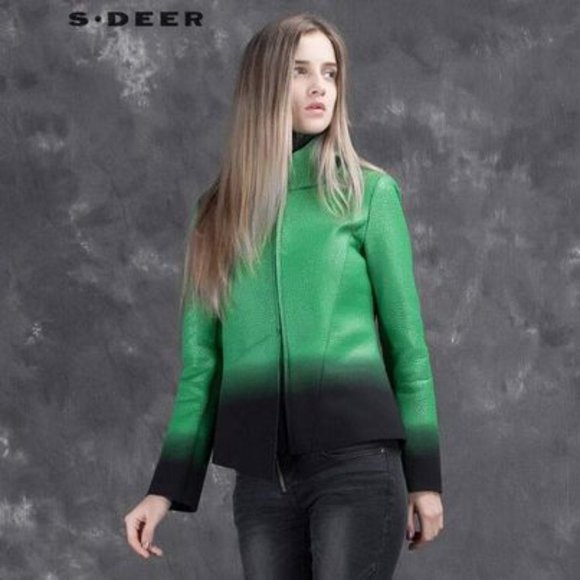 Brand new beautiful green spring /fall jacket - Picture 3 of 4